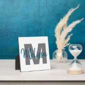 Personalisierte Monogramm Fotoplatte (InSitu)