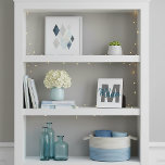 Personalisierte Monogramm Fotoplatte<br><div class="desc">Machen Sie Ihre Signatur mit benutzerdefinierten Farben und Schriftart,  klicken Sie auf Anpassen.</div>