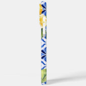 Personalisierte Monogramm-Gelblamellen Case-Mate iPhone Hülle (Rückseite / Links)