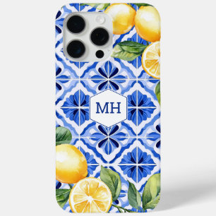 Personalisierte Monogramm-Gelblamellen Case-Mate iPhone Hülle