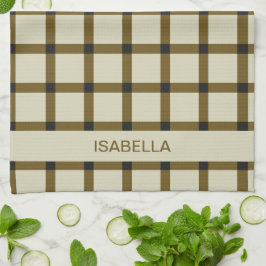 Personalisierte Monogramm Geschirrtuch