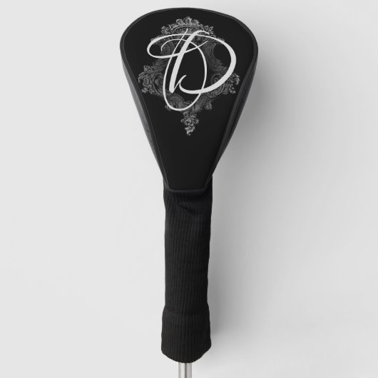 Personalisierte Monogramm Golf Headcover (Vorderseite)