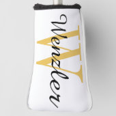 Personalisierte Monogramm Golf Headcover (Rotieren 90)