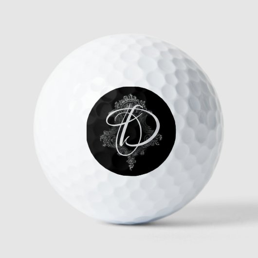 Personalisierte Monogramm Golfball (Vorderseite)