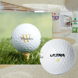 Personalisierte Monogramm Golfball