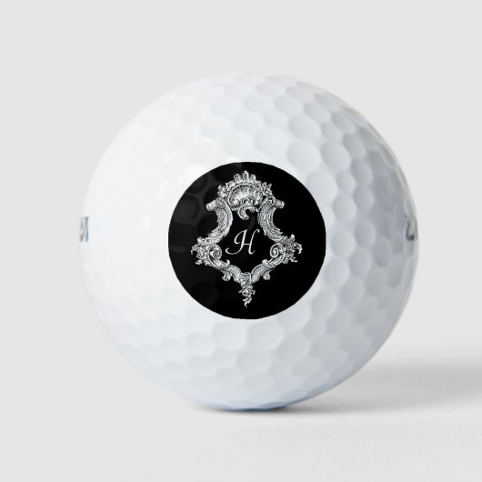 Personalisierte Monogramm Golfball (Vorderseite)