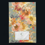 Personalisierte Monogramm Herbstfallen Geschirrtuch<br><div class="desc">Lassen Sie sich von der warmen Schönheit des Herbstes in Ihre Zuhause mit diesem eleganten Küchentuch einführen. Dieses Handtuch ist mit handbemalten Aquarellfarben in erdfarbenen Blume gestaltet und verleiht jeder Küche eine raffinierte und gemütliche Touch. Das Monogramm-Detail bietet ein klassisches personalisiertes Aussehen und eignet sich ideal für Zuhause-Dekoration, saisonale Updates...</div>