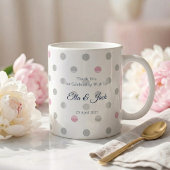 Personalisierte Monogramm-Hochzeitsgeschenke – Ros Kaffeetasse