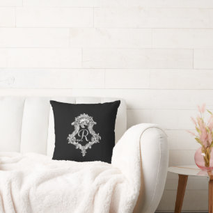Personalisierte Monogramm-Initiale Kissen
