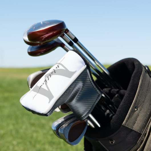 Personalisierte Monogramm-Initiale Name Golf Headcover (In Situ)