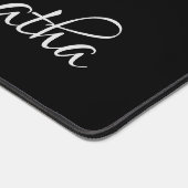 Personalisierte Monogramm-Initiale Schreibtischunterlage (Ecke)