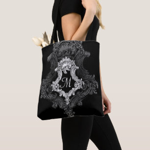 Personalisierte Monogramm-Initiale Tasche