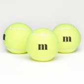 Personalisierte Monogramm-Initiale Tennisbälle (Multi)