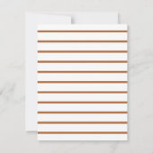 Personalisierte Monogramm-Initialen der Classic Br Mitteilungskarte (Rückseite)