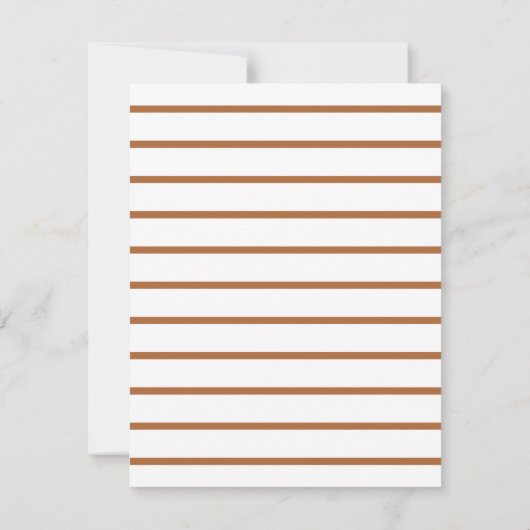 Personalisierte Monogramm-Initialen der Classic Br Mitteilungskarte (Rückseite)