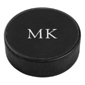 Personalisierte Monogramm-Initialen Eishockey Puck (3/4)