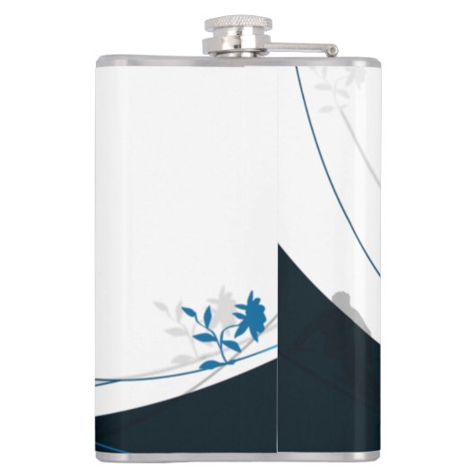 Personalisierte Monogramm-Initialen für die Skihüt Flachmann (Rückseite)