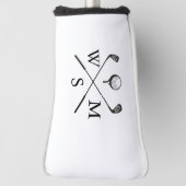 Personalisierte Monogramm-Initialen Golf Headcover (Rotieren 90)