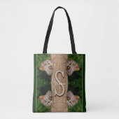 Personalisierte Monogramm-Initialen-Name Schmetter Tasche (Vorderseite)