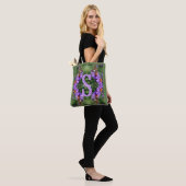 Personalisierte Monogramm-Initialen-Name Schmetter Tasche (Am Model)