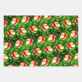 Personalisierte Monogramm-Initialzündung auf der S Geschenkpapier Set (Vorderseite)