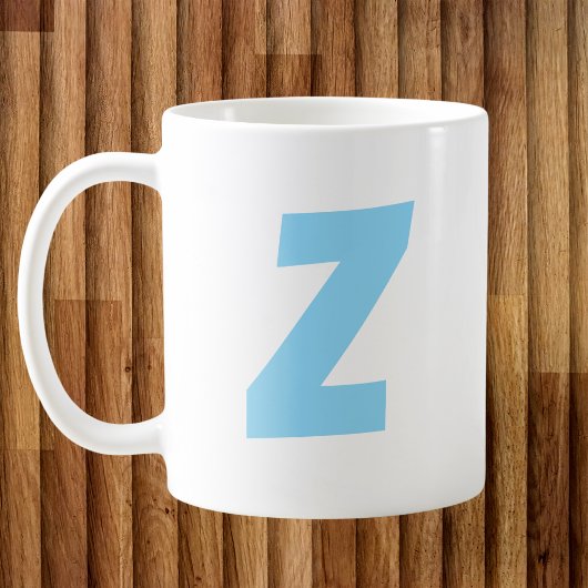Personalisierte Monogramm Kaffeetasse
