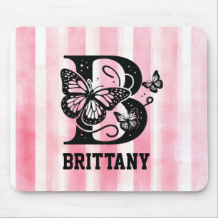 Personalisierte Monogramm-Mauspad Mousepad