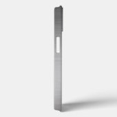 Personalisierte Monogramm-Metallspur Case-Mate iPhone Hülle (Rückseite / Rechts)