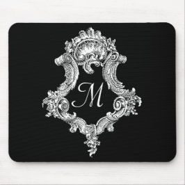 Personalisierte Monogramm Mousepad