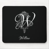 Personalisierte Monogramm Mousepad (Vorne)