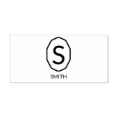 Personalisierte Monogramm Permastempel (Design)