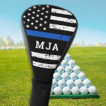 Personalisierte Monogramm-Polizei für die dünne bl Golf Headcover<br><div class="desc">Thin Blue Line Police Golf Head Cover - USA American Flag Design in Police Flag Farben, Not Design . Diese personalisierte polizeiliche Golftasche ist perfekte Geschenke für Strafverfolgungsbehörden, Polizeigatter, Polizeibeamte Geschenke. Personalisieren Sie diese Polizei dünn blaue Linie Golf Abdeckung mit Polizeibeamten Monogramm. COPYRIGHT © 2020 Judy Burrows, Black Dog Art...</div>