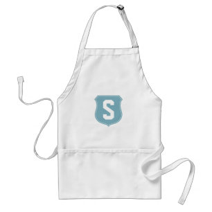Personalisierte Monogramm S BBQ-Schürze für Männer Schürze