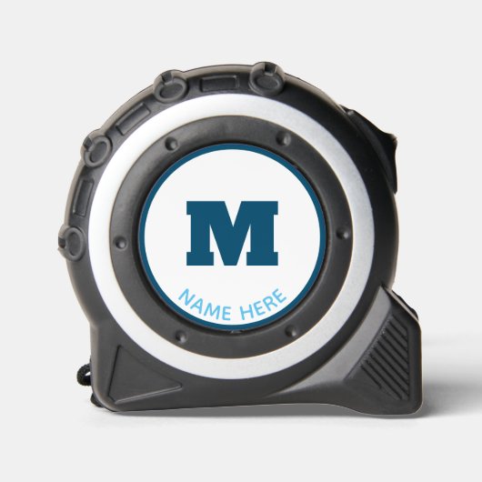PERSONALISIERTE MONOGRAMM-TAPE-MASSNAHME MAßBAND (Vorderseite)