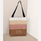 Personalisierte Monogramm-Tasche Elegantes Staubro Tasche