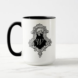 Personalisierte Monogramm Tasse