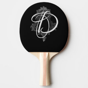 Personalisierte Monogramm Tischtennis Schläger
