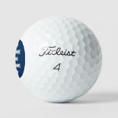 Personalisierte Monogramm Titleist Pro V1 Golfball (Logo)