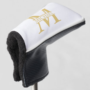 Personalisierte Monogramm und Name Golf Headcover