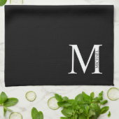 Personalisierte Monogramm und Name Handtuch (Gefaltet)