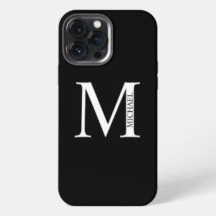Personalisierte Monogramm- und Namenshülle Case-Ma iPhone 13 Pro Max Hülle