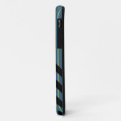 personalisierte Monogramm-Zickzack Linien Case-Mate iPhone Hülle (Hinten/Links)