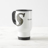 Personalisierte Monogrammanfangsbuchstabe S Horten Reisebecher (Vorderseite Links)
