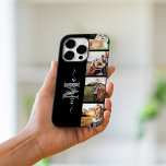 Personalisierte Monographie Case-Mate iPhone Hülle<br><div class="desc">Personalisiertes Foto Collage Monogram iPhone Case</div>