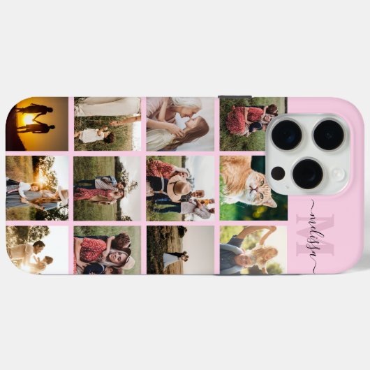 Personalisierte Monographie Case-Mate iPhone Hülle (Rückseite (Horizontal))