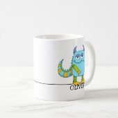 Personalisierte Monster-Tassen Kaffeetasse (VorderseiteRechts)