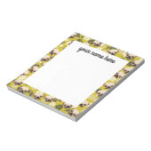 Personalisierte Mops Notepad Notizblock (Rotiert)