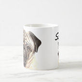 Personalisierte Mops-Tasse Kaffeetasse (Mittel)
