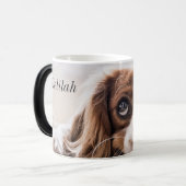 Personalisierte Morphing-Tasse für Haustiere - Tas Verwandlungstasse (Vorderseite Links)