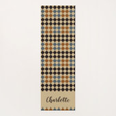 Personalisierte Mosaikmatte Yogamatte (Rückseite)